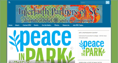 Desktop Screenshot of interfaithpartnersofsc.org